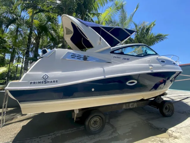 Lancha Compartilhada-Fibrafort - Focker 280 GT