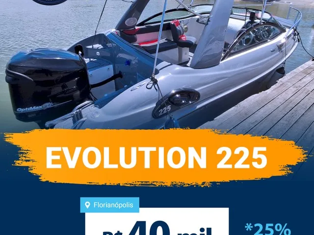 Lancha Compartilhada Evolution Boats 225 Cab