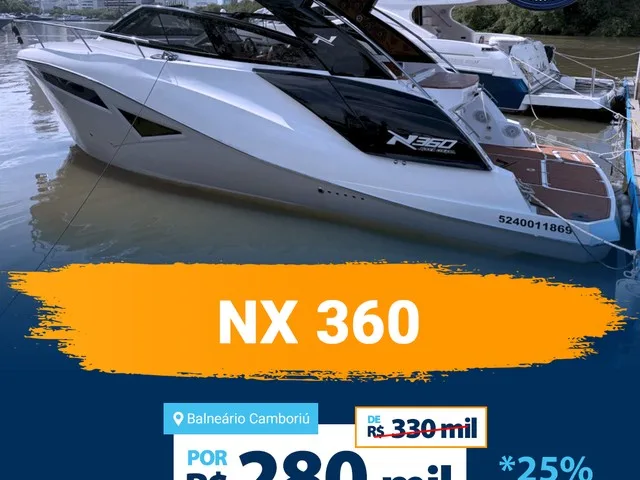 Lancha Compartilhada NX Boats - NX 360