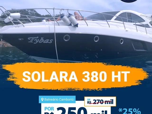 Lancha Compartilhada Solara 380 HT